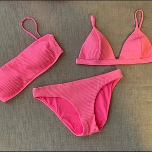 Hollister Pink Bikini Bundle Set 👙